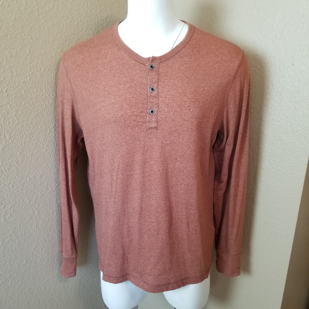 Lucky Brand Long Sleeve Henley XL